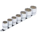 Socket Set, 12-point | 12.5 mm (1/2") Drive | 20 -...