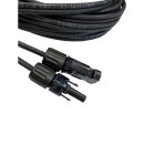 8m 2x4mm² MC4 to MC4 Connection Cable - plug/socket extension