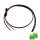 1,5m 6mm² Batteriekabel mit 30A Sicherung M8-Ringkabelschuh