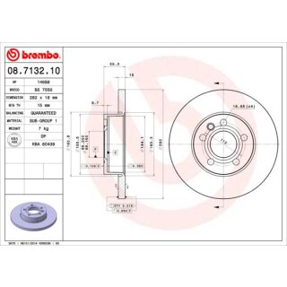 brembo Bremsscheibe