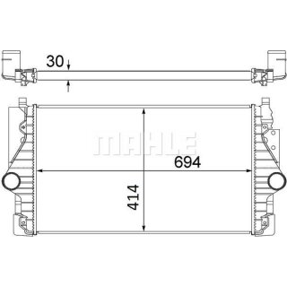 LADELUFTKUEHLER 111kw + AXL