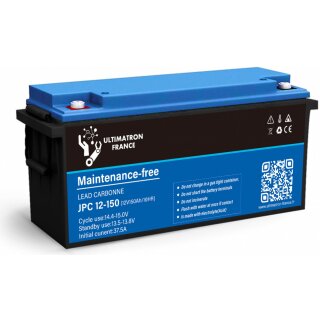 Ultimatron Blei-Kohlenstoff-Batterie JPC-12-150