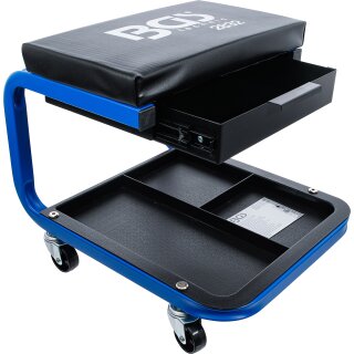 Werkstatt-Rollsitz mit Schublade