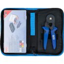 Crimping Pliers for Cable End Sleeves 0.25 - 10 mm² | with Cable Terminal Assortment 0.5 - 10 mm²