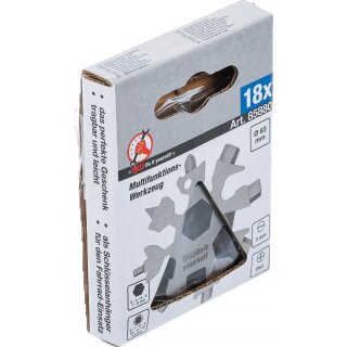 Multi-function Tool | Snowflake | 18-in-1 | Stainless Steel