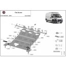 Motor Unterfahrschutz Fiat Ducato