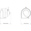 SEGER Horn, elektr., 12V, Niedrigton