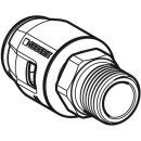Übergang PushFit 16mm x 1/2" AG Messing