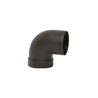 90°-Winkelverbinder FI 60 mm für Standheizung – Kunststoff, bis 120 °C