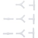Schlauchverbinder-Sortimente | kraftstoffbeständig | 3 mm | 8 tlg.
