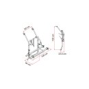 Fahrradträger Heckklappe VW T4 Carry Bike - Pro