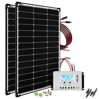 Offgridtec® basicPremium-L 200W Solaranlage 12V/24V Komplettsystem