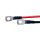 Offgridtec® 2m Batteriekabel 10mm² beidseitig M8 Ösen