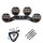 Zusatzscheinwerfer PURELUX Heat 7200 – Rund / 18 cm / 135 W / Ref. 25, 4 Stück – Komplettset (WRC)
