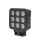 Arbeitsleuchte Pureux Black Raven 50 – 11 cm / 50 W / breit