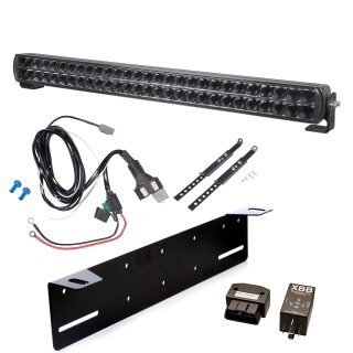 LED-Leiste Purelux Major S800 V2 – gerade / 77 cm / 320 W / Ref. 50, 1 Stück – Komplettset + XBB OBD Dongle & PowerUnit