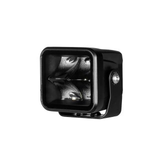 Arbeitsscheinwerfer PURELUX Terrain Black Square Spot – 7 cm / 20 W / engstrahlend, 1 Stück