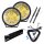 Zusatzleuchte Purelux 770 – Rund / 18 cm / 113 W / Offroad, 2 Stück – Komplettset
