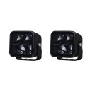 Arbeitsleuchte Purelux Black Square 40 Spot – 8 cm...