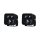 Arbeitsleuchte Purelux Black Square 40 Spot – 8 cm / 40 W / Spot, 2 Stück