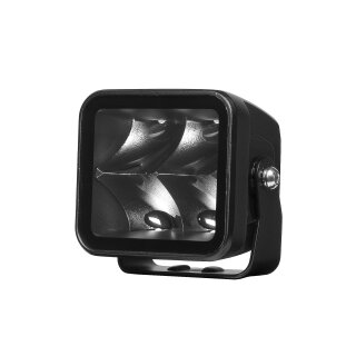 Arbeitsleuchte Pureux Schwarz quadratisch 40 Spot – 8 cm / 40 W / Spot
