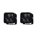 Worklight Purelux Black Square 40 Flood – 8 cm / 40...