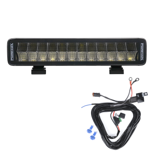 LED Arbeitsleuchte PURELUX Terrain Straight 120 W – gerade / 36 cm, 1 Stück + Relaiskabelsatz