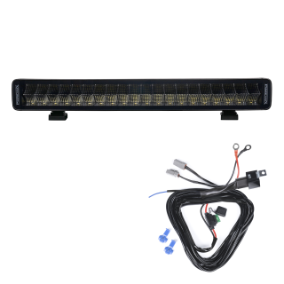 LED Arbeitsleuchte PURELUX Terrain Curve 200W – gebogen / 56 cm, 1 Stück + Relais-Kabelsatz