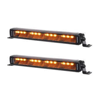 Arbeitsscheinwerfer Purelux Road Black MF320 – 32 cm / 24 W / Flutlicht, 2 Stück