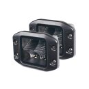 Worklight Purelux Black Flush-Mount Square – 12 cm...