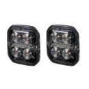 Purelux Strobe Ultra Slim Square Warn- und...