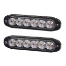 Warnleuchte Purelux Strobe Ultra Slim – 12/24 V /...