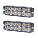 Warnleuchte Purelux Strobe Ultra Slim – 12/24 V /...