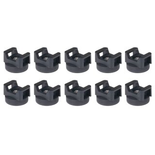Kabelhalter Purelux Magnetic Cable Tie Mount, 22 mm, 10 Stück