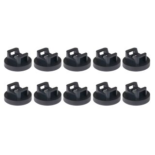 Kabelhalter Purelux Magnetic Cable Tie Mount, 31 mm, 10 Stück